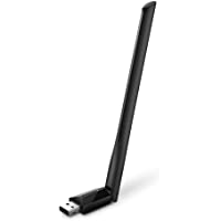 TP-Link Archer T2U Plus - Adaptador wifi usb 5G &amp- 2.4G Hz- Antena Wi-Fi AC 600 Mbps- Doble Banda con Antena Externa y…